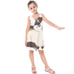 Ragdoll Cat for Life Kids  Sleeveless Dress