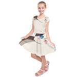 Ragdoll Cat for Life Kids  Short Sleeve Dress