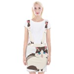 Ragdoll Cat for Life Braces Suspender Skirt