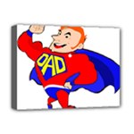 Redhead Super Dad Deluxe Canvas 16  x 12  (Stretched) 