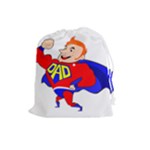 Redhead Super Dad Drawstring Pouch (Large)