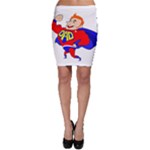 Redhead Super Dad Bodycon Skirt