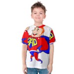 Redhead Super Dad Kids  Cotton Tee