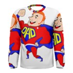 Redhead Super Dad Men s Long Sleeve Tee