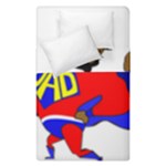 Fathers Day Black Super Dad Duvet Cover Double Side (Single Size)