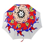 Fathers Day Super Dad Folding Umbrella