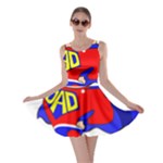 Fathers Day Super Dad Skater Dress