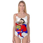 Fathers Day Super Dad Camisole Leotard 