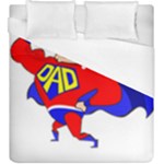 Fathers Day Super Dad Duvet Cover (King Size)