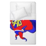 Fathers Day Super Dad Duvet Cover (Single Size)