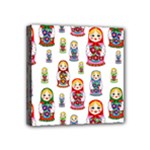 Russian Dolls Mini Canvas 4  x 4  (Stretched)