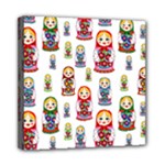 Russian Dolls Mini Canvas 8  x 8  (Stretched)