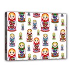 Russian Dolls Canvas 16  x 12  (Stretched)