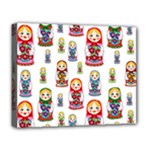 Russian Dolls Deluxe Canvas 20  x 16  (Stretched)