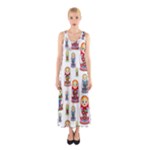 Russian Dolls Sleeveless Maxi Dress