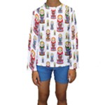 Russian Dolls Kids  Long Sleeve Swimwear