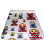 Russian Dolls Fitted Sheet (King Size)