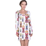 Russian Dolls Long Sleeve Nightdress