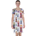 Russian Dolls Short Sleeve Nightdress