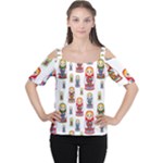 Russian Dolls Cutout Shoulder Tee