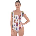 Russian Dolls Short Sleeve Leotard 