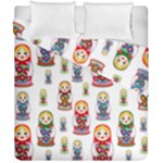 Russian Dolls Duvet Cover Double Side (California King Size)