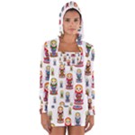 Russian Dolls Long Sleeve Hooded T-shirt