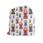 Russian Dolls Drawstring Pouch (XL)