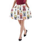 Russian Dolls A-Line Pocket Skirt