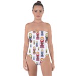 Russian Dolls Tie Back One Piece Swimsuit