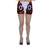 Happy Funny Poop Emoji Skinny Shorts