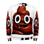 Happy Funny Poop Emoji Men s Sweatshirt