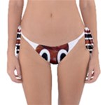 Happy Funny Poop Emoji Reversible Bikini Bottom