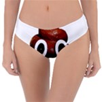 Happy Funny Poop Emoji Reversible Classic Bikini Bottoms