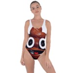 Happy Funny Poop Emoji Bring Sexy Back Swimsuit