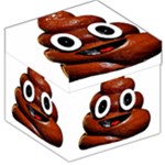 Happy Funny Poop Emoji Storage Stool 12 