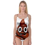 Happy Funny Poop Emoji Camisole Leotard 