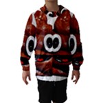 Happy Funny Poop Emoji Hooded Wind Breaker (Kids)