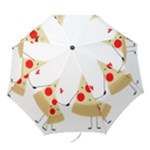 Fathers Day Pizza Folding Umbrella