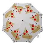 Fathers Day Pizza Hook Handle Umbrella (Medium)