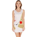 Fathers Day Pizza Bodycon Dress