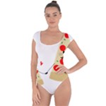 Fathers Day Pizza Short Sleeve Leotard 