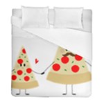 Fathers Day Pizza Duvet Cover (Full/ Double Size)