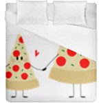 Fathers Day Pizza Duvet Cover (King Size)