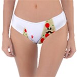 Fathers Day Pizza Reversible Classic Bikini Bottoms