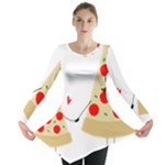 Fathers Day Pizza Long Sleeve Tunic 