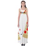 Fathers Day Pizza Empire Waist Maxi Dress