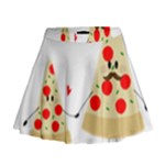 Fathers Day Pizza Mini Flare Skirt