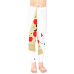 Fathers Day Pizza Kids  Legging