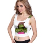 Emoji Zombie Woman Crop Top